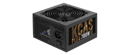 Блок питания Aerocool ATX 700W KCAS PLUS 700 80+ bronze (20+4pin) APFC 120mm fan 7xSATA RTL