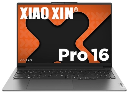 Ноутбук Lenovo Xiaoxin Pro16 IAH7 Core i7 12700H 16Gb SSD1Tb Intel Iris Xe graphics 16" IPS 2.5K (2560x1600) Windows 11 trial (для ознакомления) Home grey WiFi BT Cam