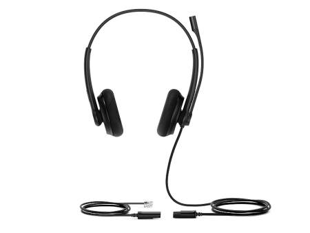 YEALINK YHS34 Lite Dual Дуо, Проводная, HD звук, QD, RJ9, шт