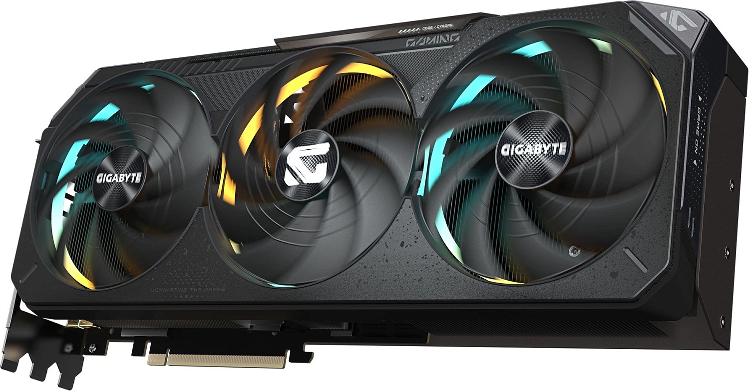 Видеокарта Gigabyte PCI-E 5.0 GV-N5080GAMING-16GD 1.0 NVIDIA GeForce RTX 5080 16Gb 256bit GDDR7 2730/30000 HDMIx1 DPx3 HDCP Ret