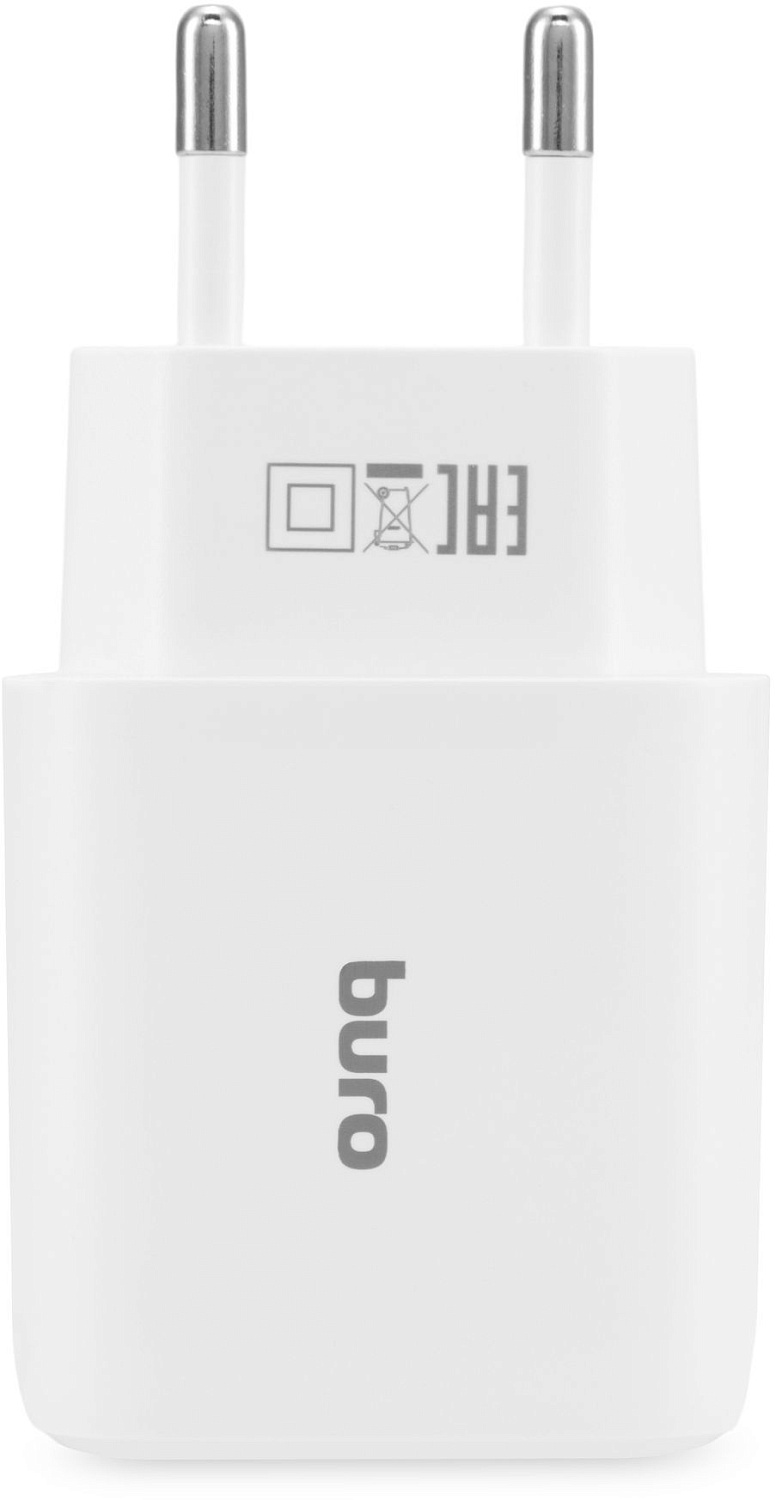 Сетевое зар./устр. Buro BUWH1 15.5W 3.1A+3.1A 2xUSB универсальное белый (BUWH15S200WH)