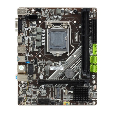 H81DA1, Socket 1150, Intel®H81, 2xDDR3-1333, D-SUB+HDMI, 1xPCI-Ex16, 1xPCI-Ex1, 4xSATA2, 6 Ch Audio, GLan, (4+2)xUSB2.0, (2+2)xUSB3.0, mATX, RTL