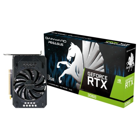 RTX3060 PEGASUS 8GB GDDR6 128bit 3-DP HDMI RTL