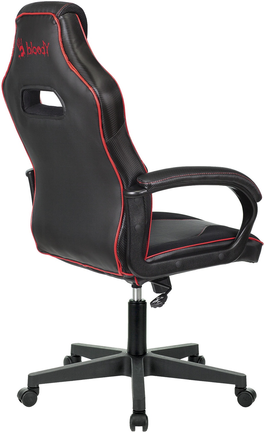 Кресло игровое A4Tech Bloody GC-300 черный/красный эко.кожа/ткань крестов. Кресло игровое A4Tech Bloody GC-300 черный/красный эко.кожа/ткань крестов.