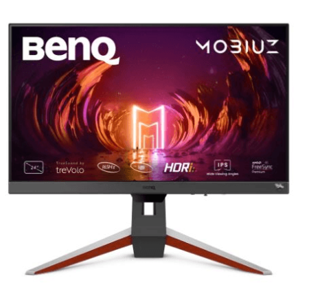 Монитор LCD 23.8'' [16:9] 1920х1080(FHD) IPS, GLARE, 165 Hz, 350 cd/m2, 1000:1, 2ms, 2xHDMI, 3Y, Grey