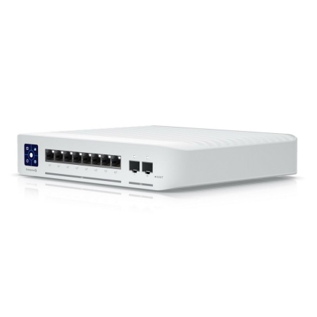 Коммутатор Ubiquiti Bad Pack UniFi Switch Enterprise 8 PoE (USW-Enterprise-8-PoE) Ubiquiti PoE-коммутатор в стойку RJ45, 2х 10G SFP+, раздача 120 Вт {6} (074775)
8х 2.5G bp