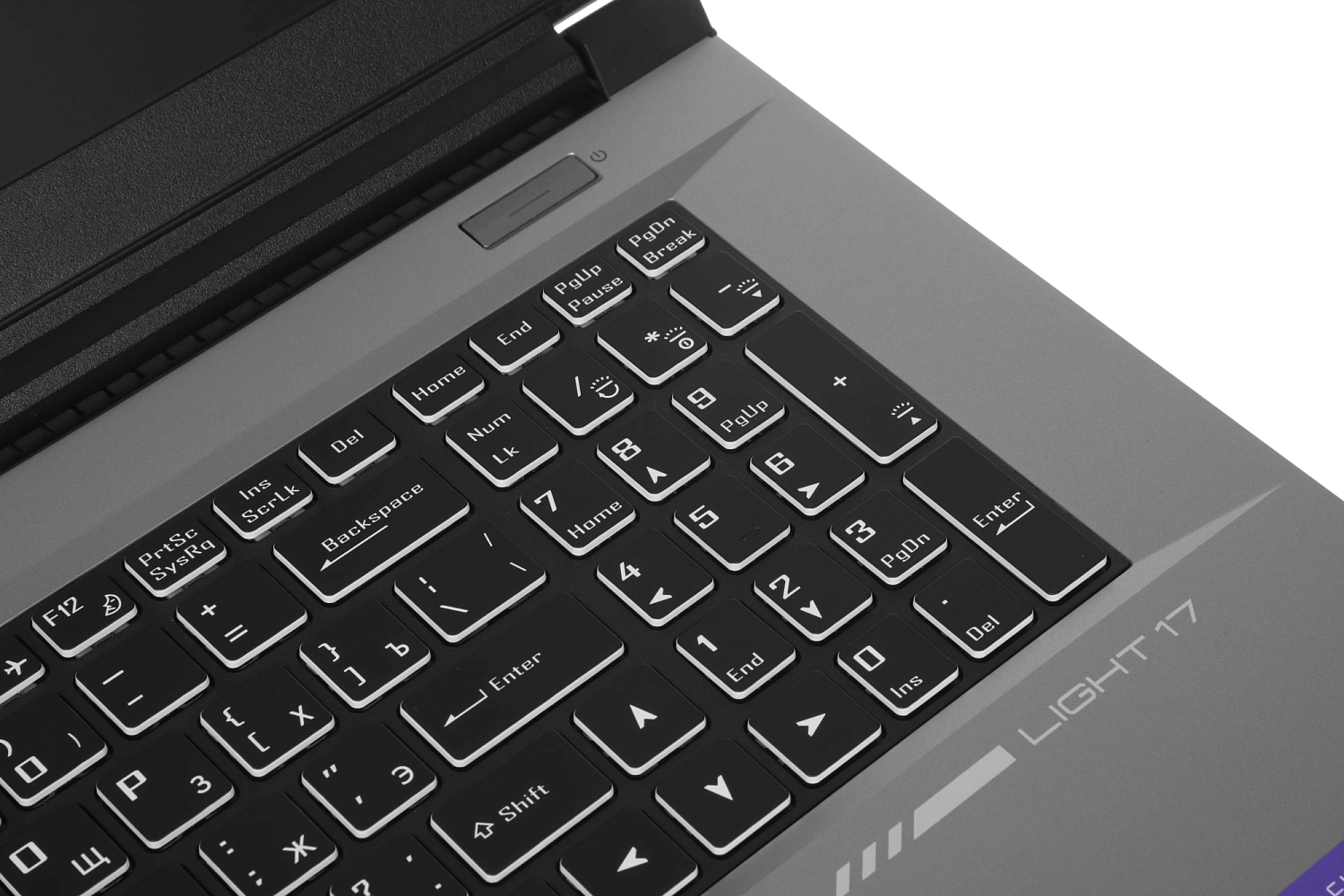 Ноутбук Machenike L17 Satellite S Core i5 12450H 16Gb SSD512Gb NVIDIA GeForce RTX 3050 4Gb 17.3" IPS FHD (1920x1080) FreeDOS grey WiFi BT Cam 2668mAh (JJ00GX00JRU)