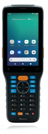 Терминал сбора данных Newland N7 Pro II WWAN, A13 GMS (AER), 4GB/64GB, 4” Gorilla Glass Touch Scr, 38K, 2D Mega Pixel im w/Laser Aimer, BT, GPS, NFC, 4G & WiFi, Cam, USB cab, bat and multiplug adapter