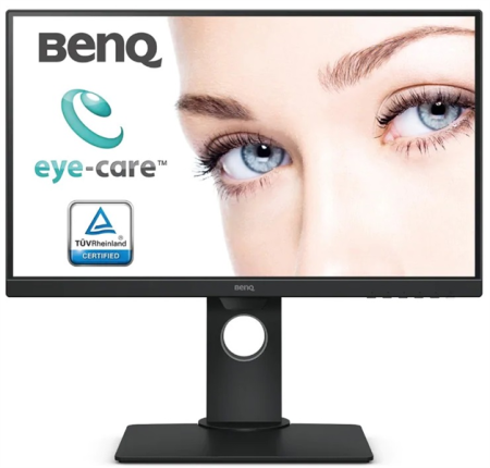 Монитор BENQ 23,8" GW2480T IPS LED 1920x1080 5ms 16:9 250 cd/m2 3000:1 12M:1 178/178 D-sub HDMI DP Flicker-free  HAS Pivot Tilt Swivel Speaker  Black