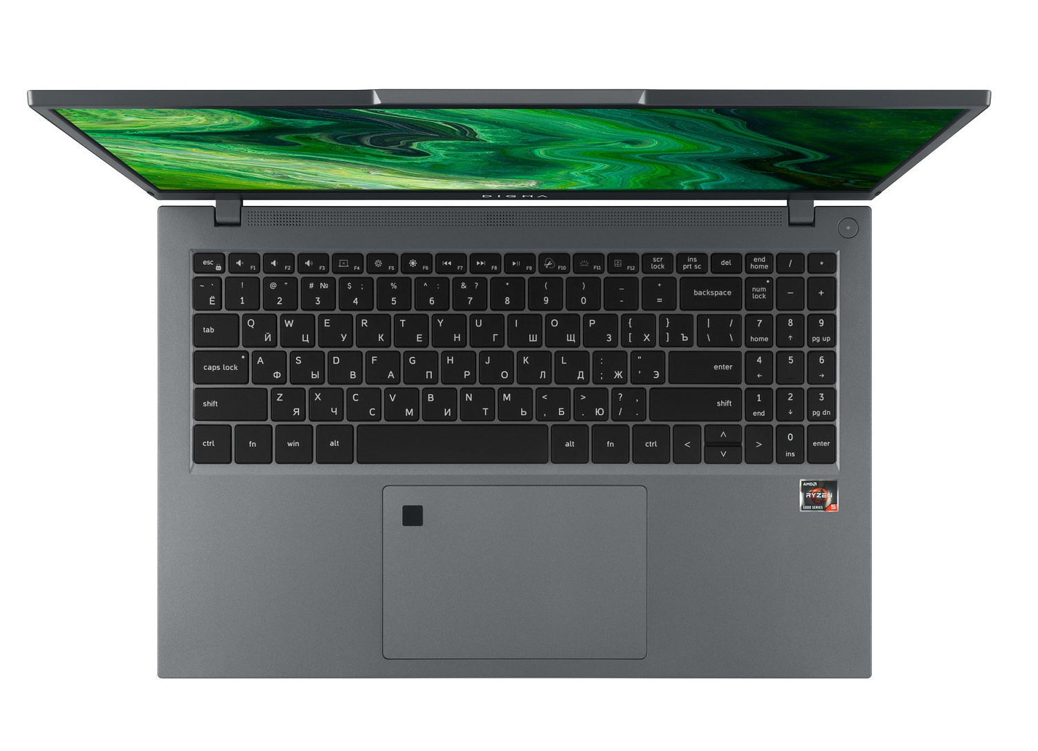 Ноутбук Digma Pro Fortis M Ryzen 5 5600U 16Gb SSD1Tb AMD Radeon Vega 7 15.6" IPS FHD (1920x1080) Windows 11 Professional grey WiFi BT Cam 4250mAh (DN15R5-AEXW01)