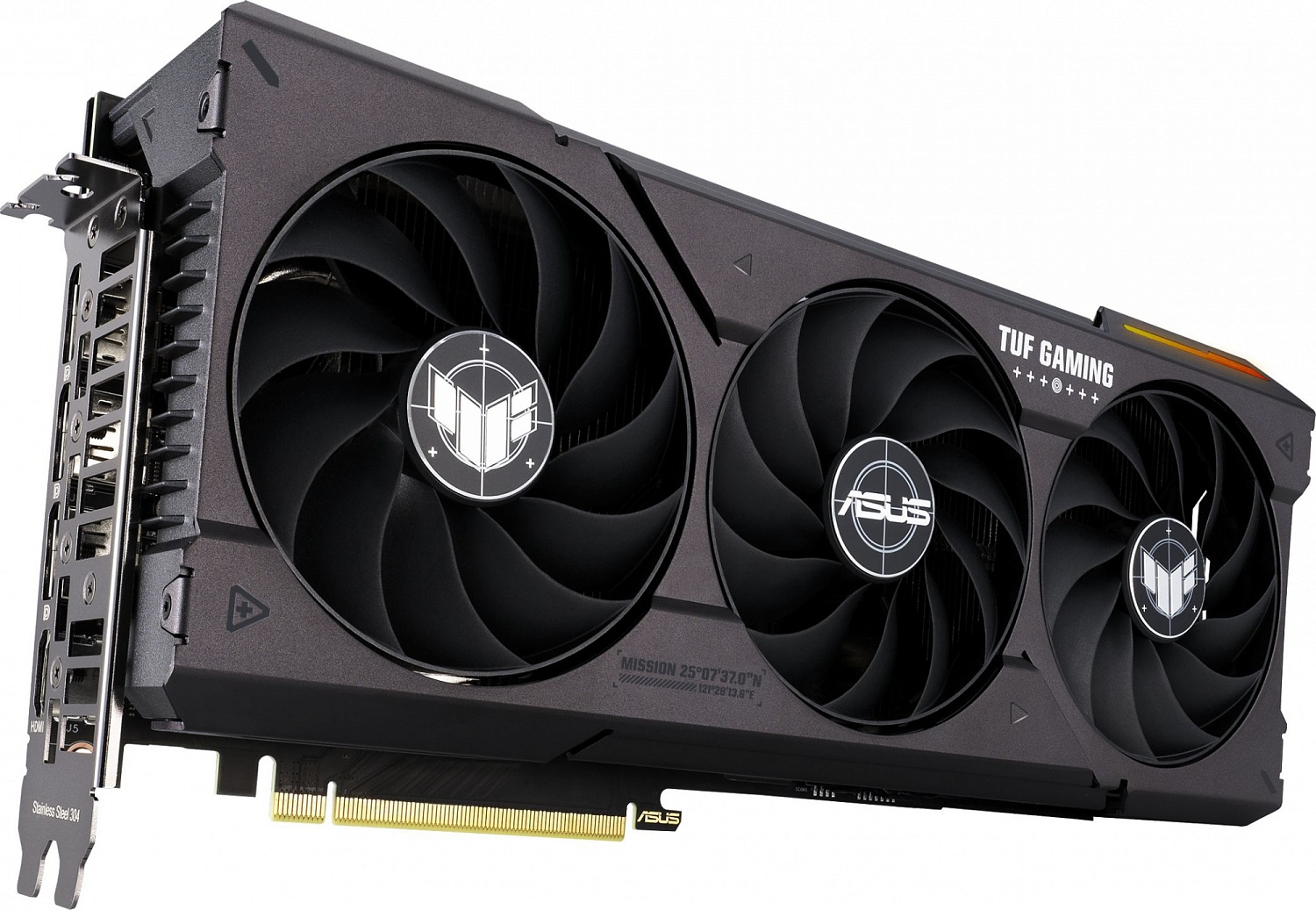 Видеокарта Asus PCI-E 4.0 TUF-RTX4060TI-O8G-GAMING NVIDIA GeForce RTX 4060TI 8192Mb 128 GDDR6 2520/18000 HDMIx1 DPx3 HDCP Ret