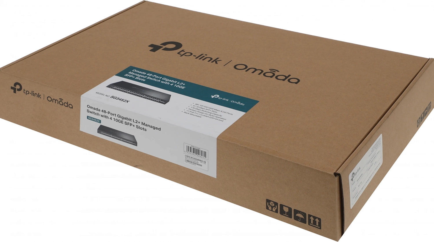 Коммутатор TP-Link SG3452X (L2+) 48x1Гбит/с 4SFP+ управляемый