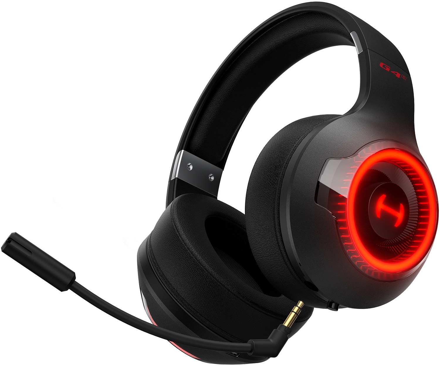 Наушники с микрофоном Edifier G4 S черный 1.3м мониторные BT оголовье