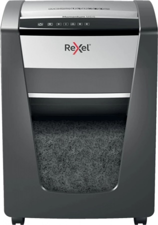 Шредер Rexel Momentum M515 EU (секр.P-5) фрагменты 15лист. 30лтр. скрепки скобы