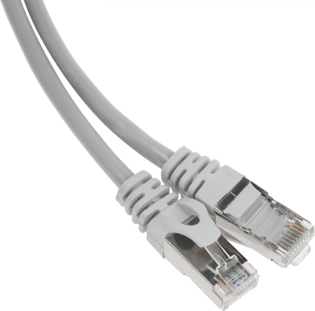 Патч-корд Premier PP22-10M 1000Гбит/с FTP 4 пары cat5E CCA molded 10м серый RJ-45 (m)-RJ-45 (m)