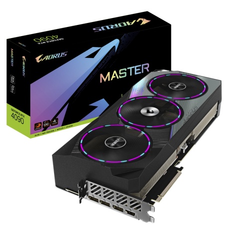 RTX4090 AORUS MASTER 24GB GDDR6X 3xDP HDMI {5} (311483)