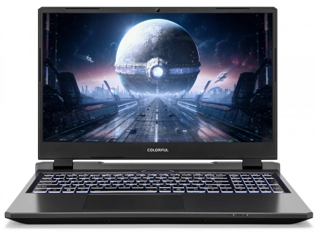 Ноутбук Colorful EVOL P15 24-HD55D16512A-G-RUA-KA Intel Core i5-12450H/16Gb/SSD512Gb/RTX 4050 6Gb/15.6"/IPS/FHD/144Hz/NoOS/grey