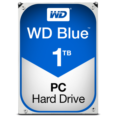 Жесткий диск Western Digital HDD SATA-III  1000Gb Blue WD10EZRZ, 5400rpm, 64MB  buffer, 1 year