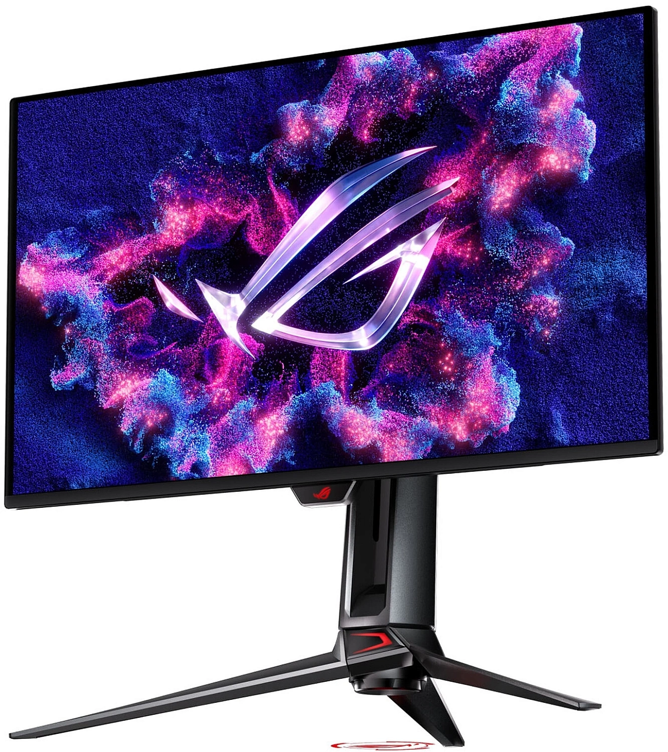 Монитор Asus 26.5" ROG Swift PG27UCDM черный QD OLED LED 16:9 HDMI полуматовая HAS Piv 450cd 178гр/178гр 3840x2160 240Hz DP Quad 4K (2160p) USB 7.62кг