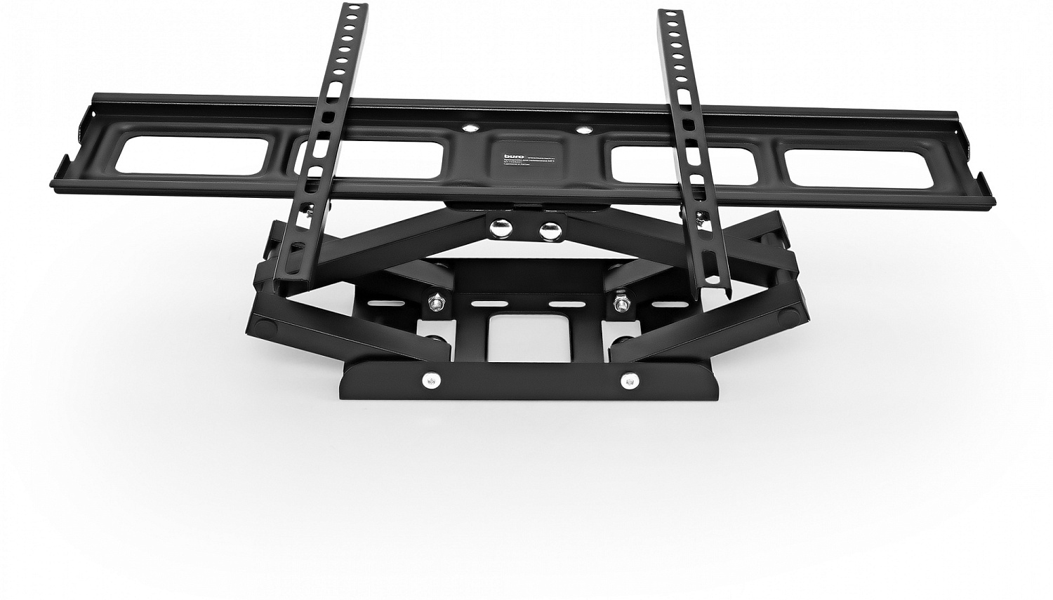 Кронштейн для телевизора Buro MF3 черный 32"-70" макс.40кг настенный поворотно-выдвижной и наклонный