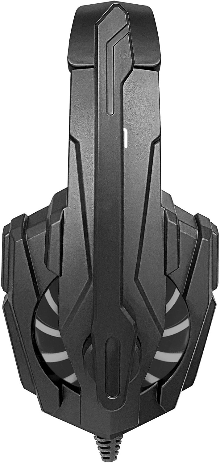 Наушники с микрофоном Оклик HS-L355G черный 1.8м мониторные оголовье (1939807)