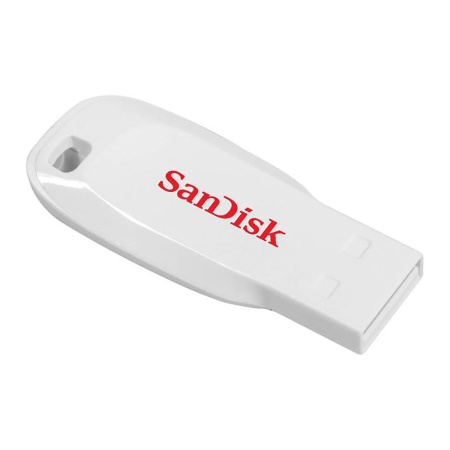 USB накопитель SanDisk Cruzer Blade 16GB White