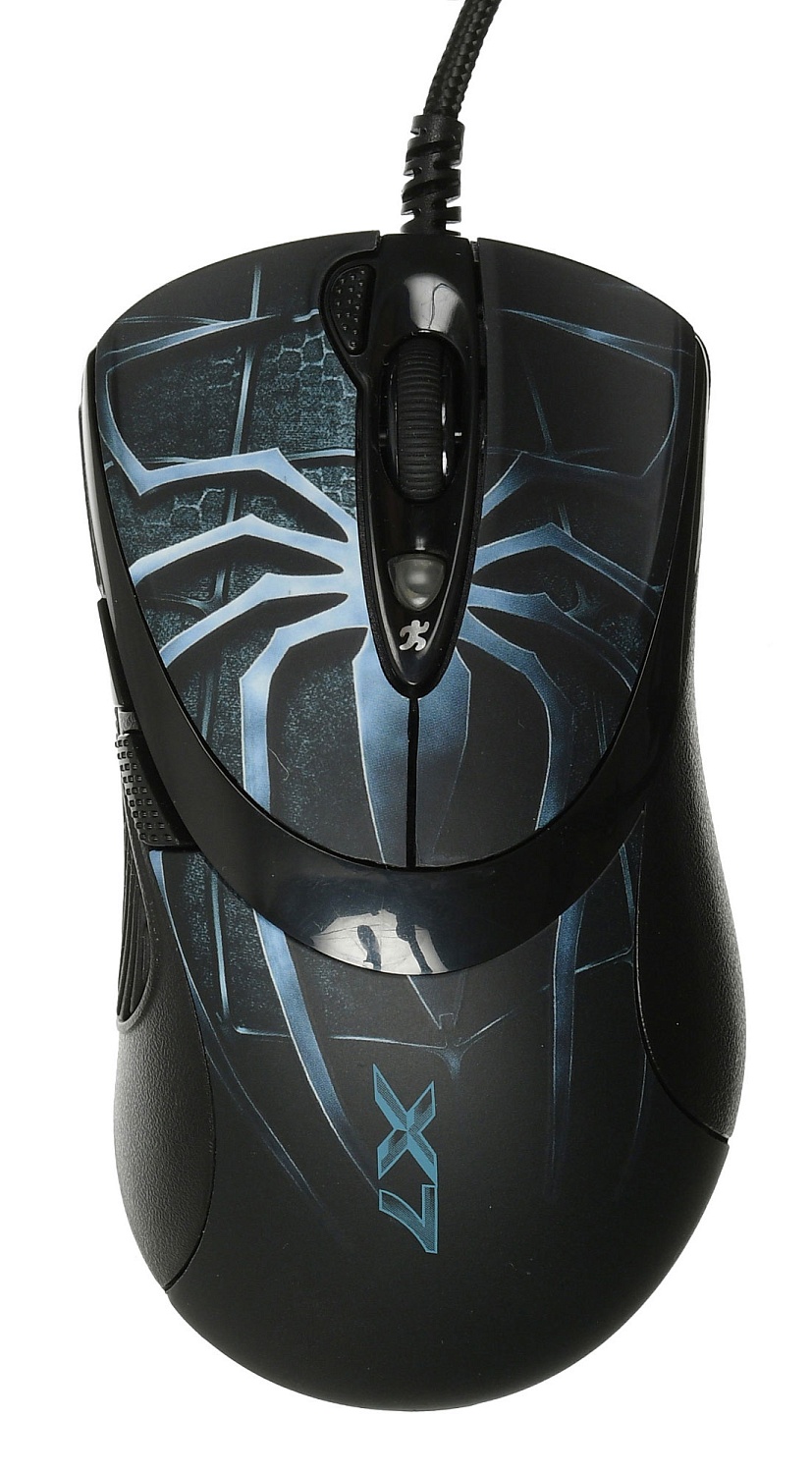Мышь A4Tech Oscar Editor XL-747H рисунок/голубой лазерная (3600dpi) USB (6but) Мышь A4Tech Oscar Editor XL-747H рисунок/голубой лазерная (3600dpi) USB (6but)