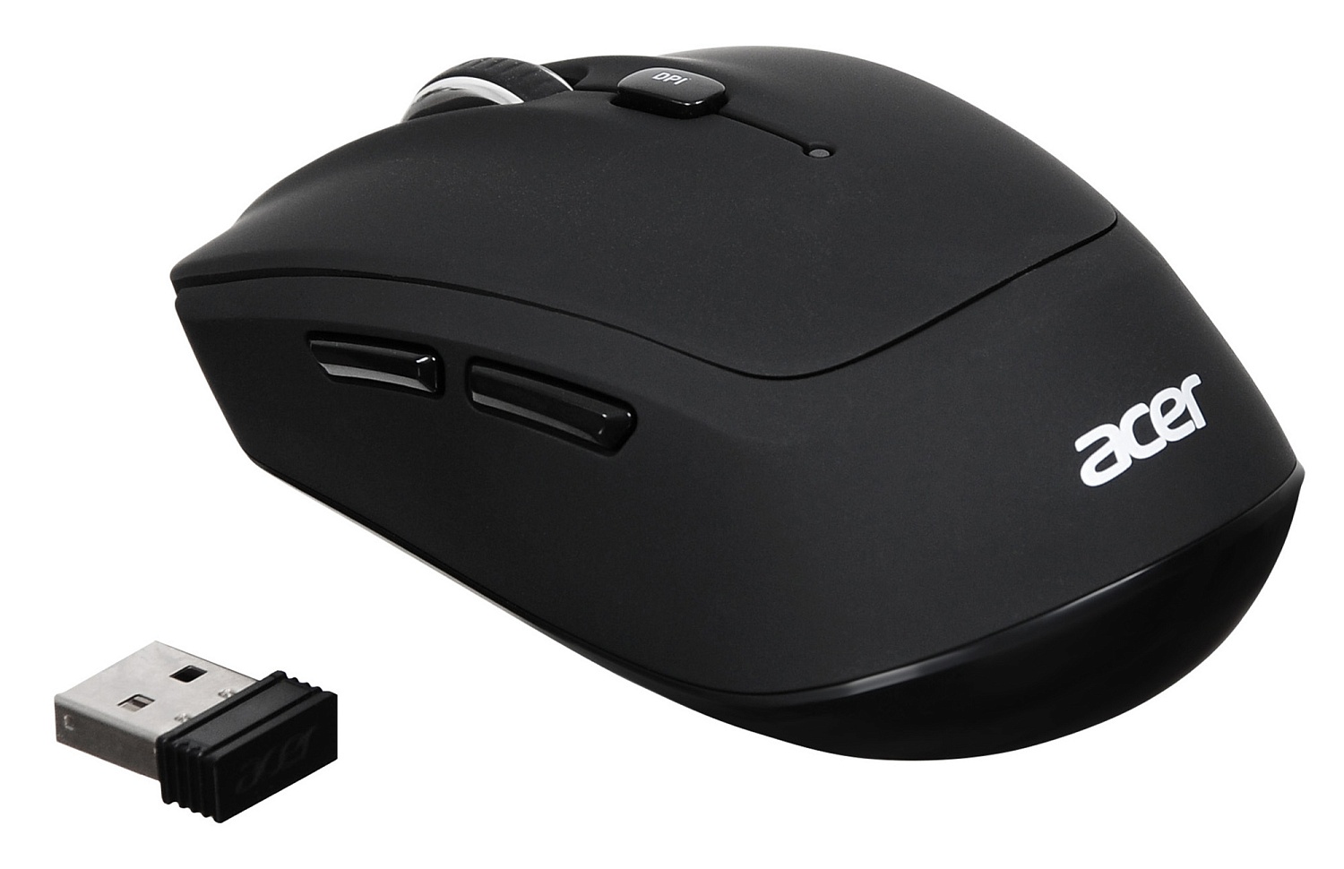 Мышь Acer OMR040 черный оптическая (1600dpi) беспроводная USB (6but) Мышь Acer OMR040 черный оптическая (1600dpi) беспроводная USB (6but)