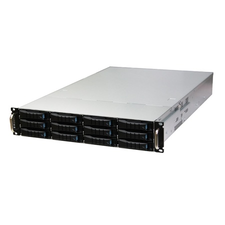 RSC-2ET_XE1-2ET00-19 2U, 12xSATA/SAS HS 3,5/2,5" universal bay + 2x2,5" 7mm rear HS bay, up to "12"(W) x 13"(D) E-ATX, modified 1x12G 12-port passive BP with 4xNVMe (U.2) support, 3x 80x38mm fan (middle), 800W 1+1 redundant 80+ Platinum, 28" slide rail,