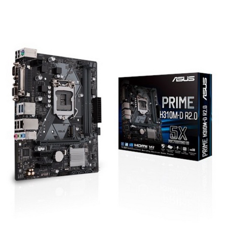 PRIME H310M-D R2.0 LGA1151,H310,SATA6,M.2,HDMI,MB RTL {10}