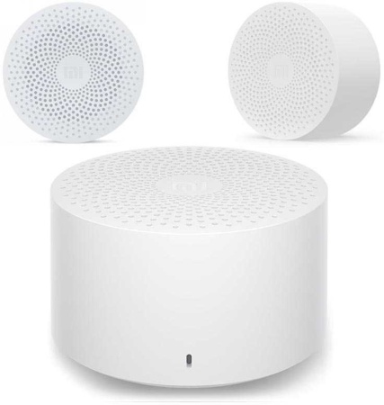 Колонка порт. Xiaomi Mi Compact Bluetooth Speaker 2 белый 2W 1.0 BT 10м 480mAh (QBH4141EU)