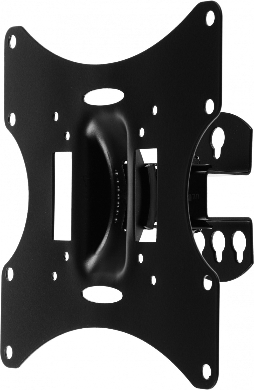 Кронштейн для телевизора Ultramounts UM858 черный 17"-43" макс.30кг настенный поворот и наклон