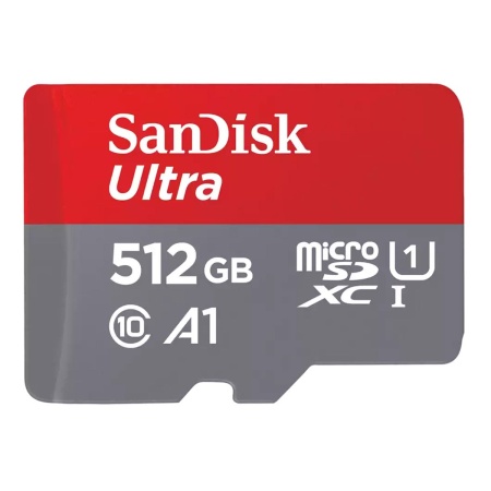 Карта памяти SanDisk Ultra UHS I 512GB MicroSD Card 150MB/s R, for Smartphones