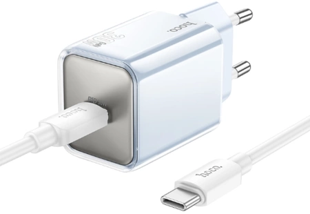 Сетевое зар./устр. Hoco N47 Glorious 30W 3A (PD) белый (PD30W 35363)