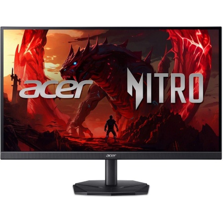 Монитор 23.8" ACER KG241YX1bmiipx Black (IPS, 1920x1080, 0,5 / 1ms, 250cd, 200Hz, 2xHDMI(2.0) + 1xDP(1.2) + SPK + Audio Out, Speakers 2Wx2, Internal, sync: FreeSync Premium, hdr: HDR 10, Vesa:100x100)