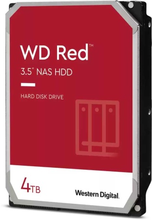 Жесткий диск WD SATA-III 4Tb WD40EFAX NAS Red (5400rpm) 256Mb 3.5"