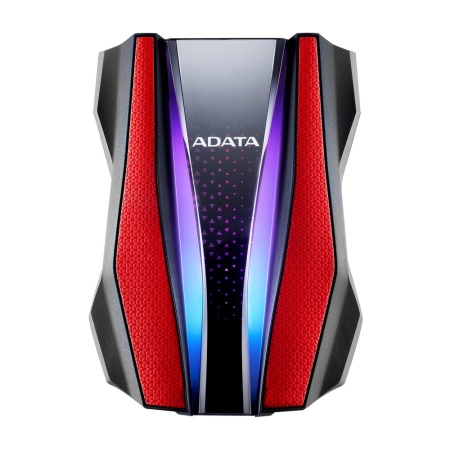 2.5" 1TB ADATA HD770G (AHD770G-1TU32G1-CRD) USB 3.2 Gen 1, RGB, Military-grade shock-resistance, Protect Water and Dust IP68, Gaming Stockpile, Red, RTL {20} (772233)