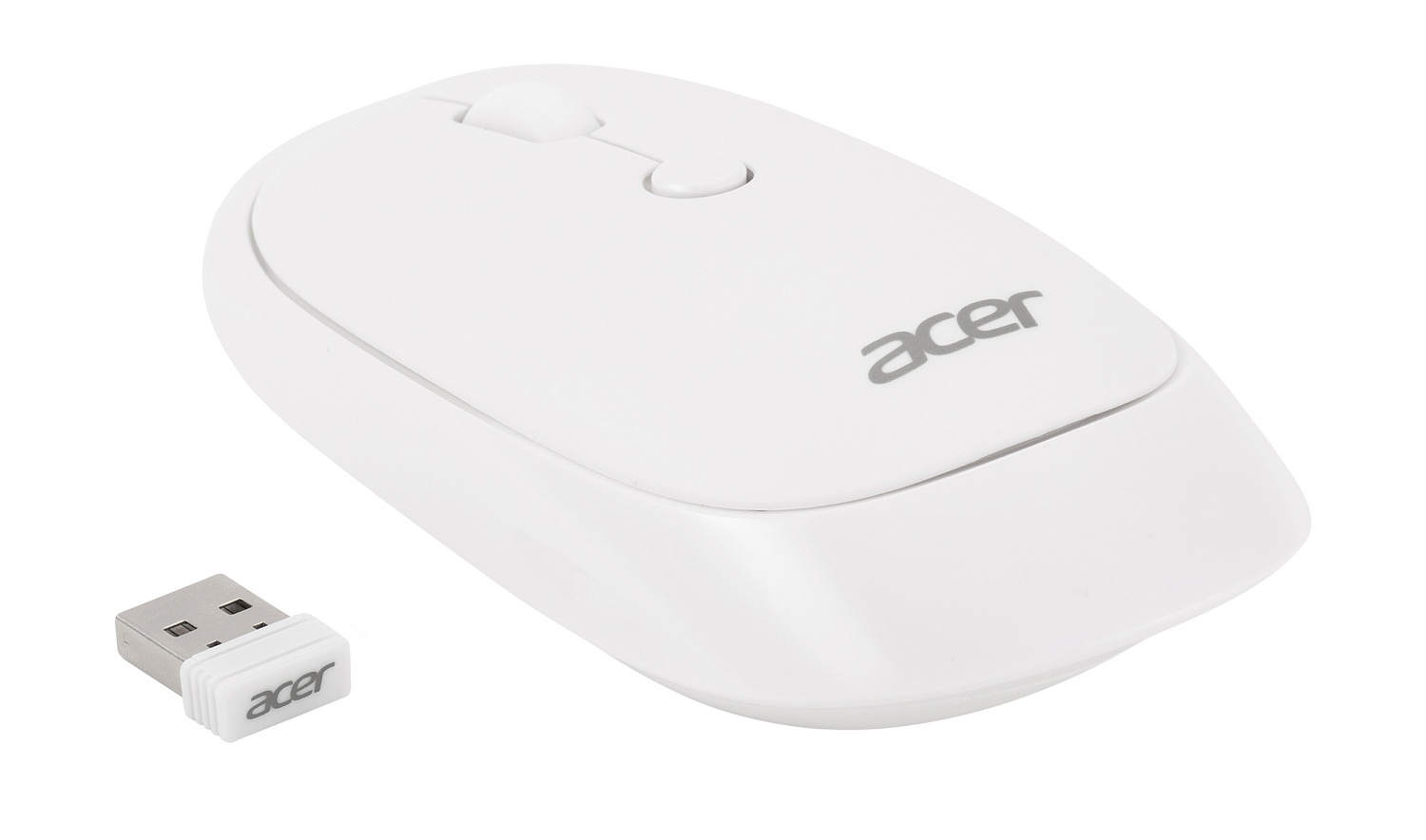 Мышь Acer OMR138 белый оптическая (1600dpi) беспроводная USB (3but) Мышь Acer OMR138 белый оптическая (1600dpi) беспроводная USB (3but)