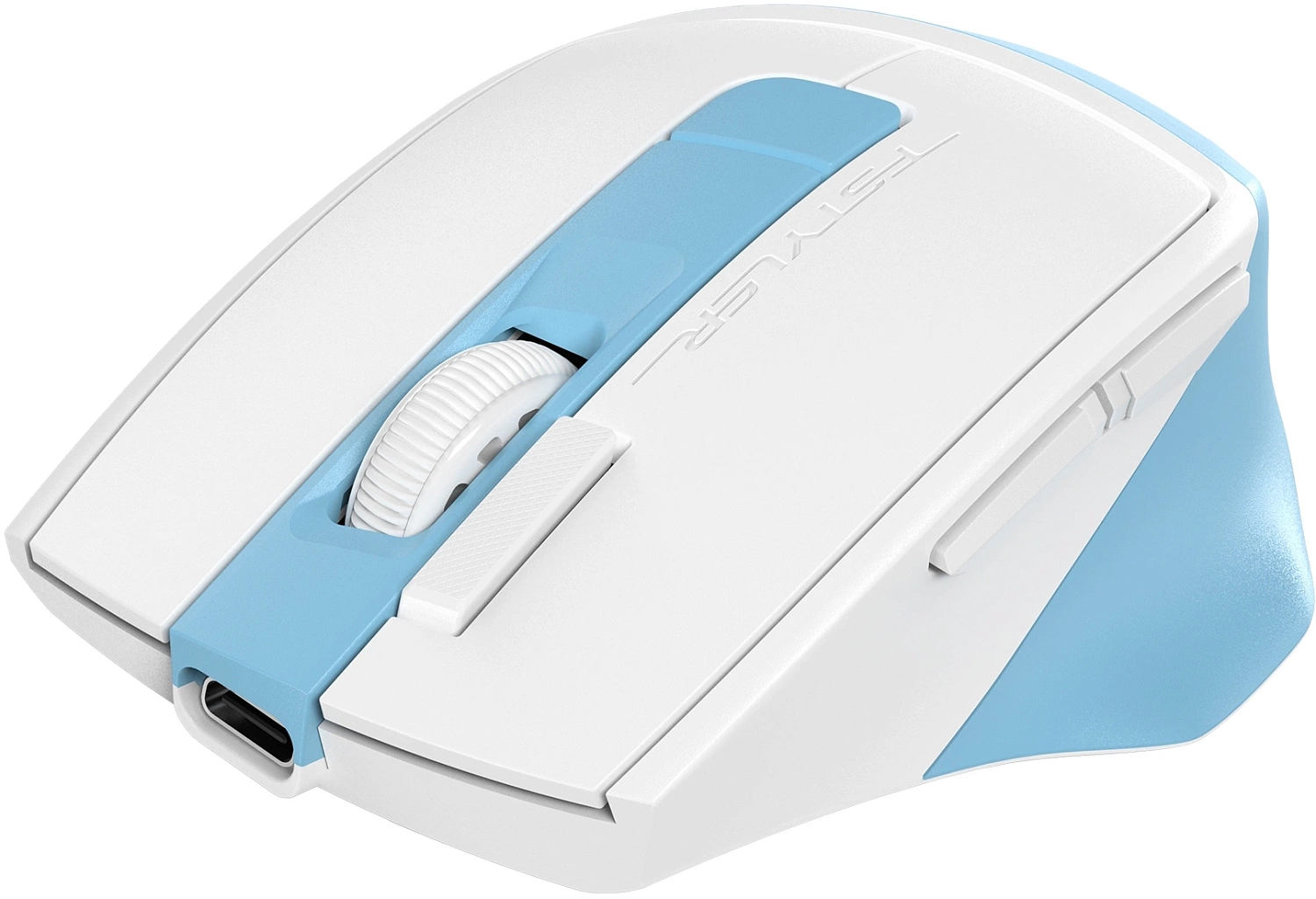 Мышь A4Tech Fstyler FG45CS Air2 голубой/белый оптическая (2000dpi) silent беспроводная USB для ноутбука (7but) Мышь A4Tech Fstyler FG45CS Air2 голубой/белый оптическая (2000dpi) silent беспроводная USB для ноутбука (7but)