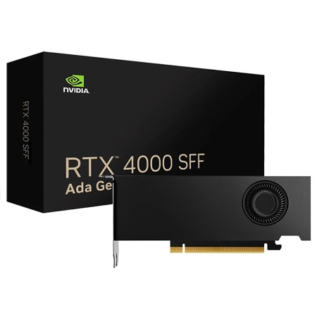 Видеокарта VGA NVIDIA RTX 4000 SFF Ada, 20 GB GDDR6 ECC, mDP 1.4a, PCI Express 4.0 x16