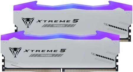 Память DDR5 2x24GB 8000MHz Patriot PVXR548G80C38KM Viper Xtreme 5 RGB RTL PC5-60800 CL38 DIMM 288-pin 1.45В Ret