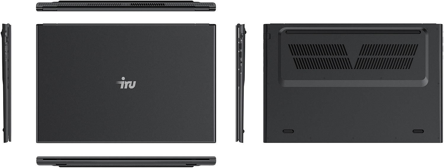 Ноутбук IRU Калибр 17TLI Core i5 1135G7 8Gb SSD256Gb Intel Iris Xe 17.3" IPS FHD (1920x1080) Free DOS grey WiFi BT Cam 4800mAh (1911230)