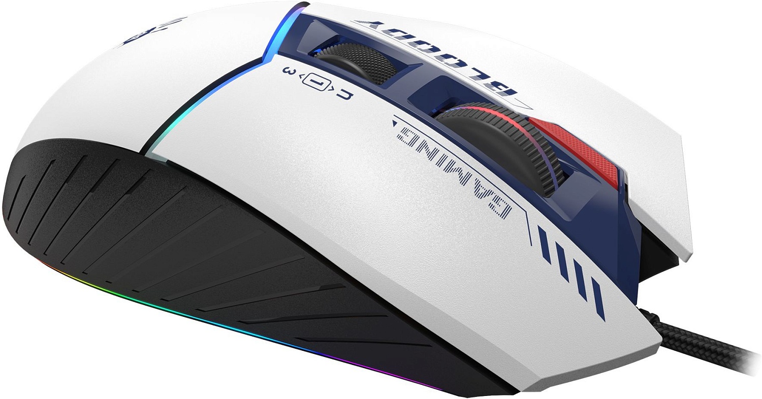 Мышь A4Tech Bloody W95 Max Sports синий/белый оптическая (12000dpi) USB (10but) Мышь A4Tech Bloody W95 Max Sports синий/белый оптическая (12000dpi) USB (10but)