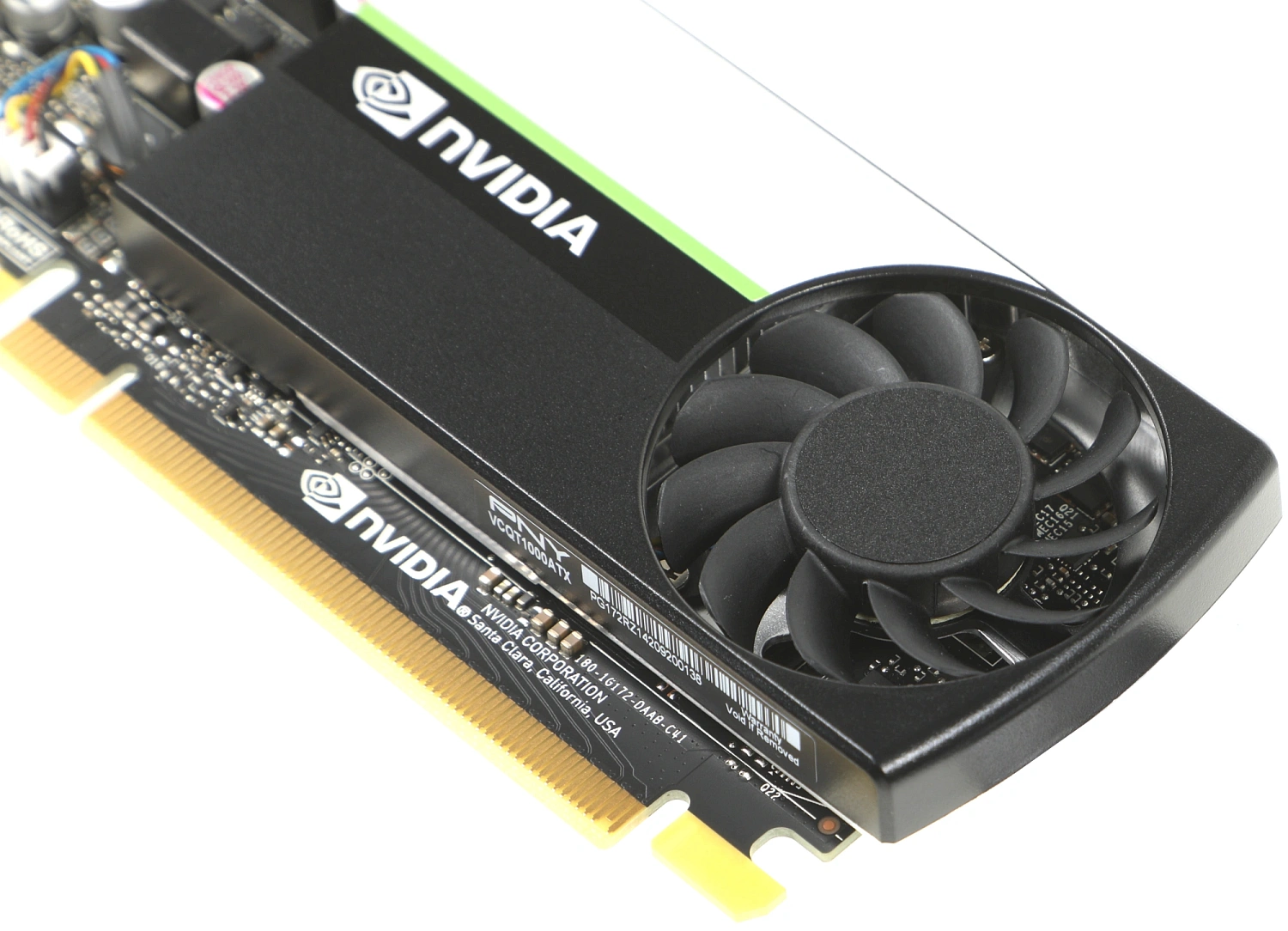 Видеокарта PNY PCI-E T1000 NVIDIA T1000 4096Mb 128 GDDR6 mDPx4 Bulk low profile