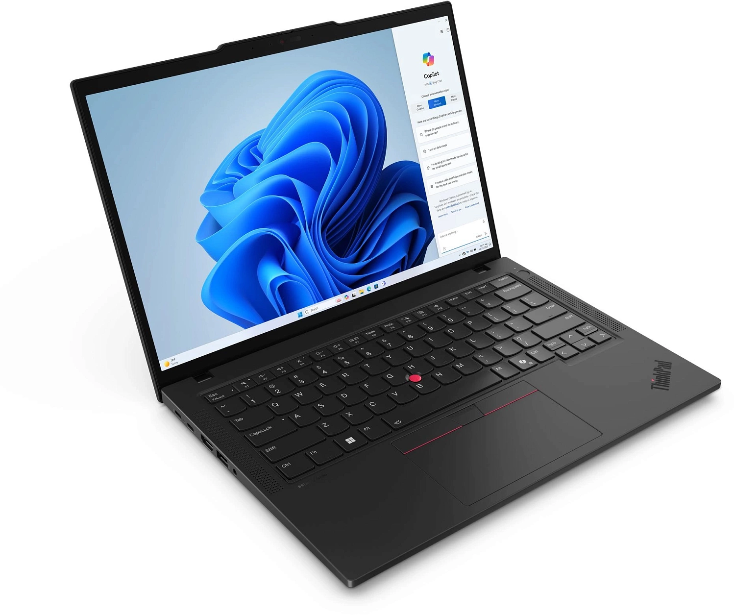 Ноутбук Lenovo ThinkPad T14 G5 Core Ultra 5 135U 16Gb SSD256Gb Intel UHD Graphics 14" IPS WUXGA (1920x1200) Windows 11 Professional 64 black WiFi BT Cam (21MMS99X0V)