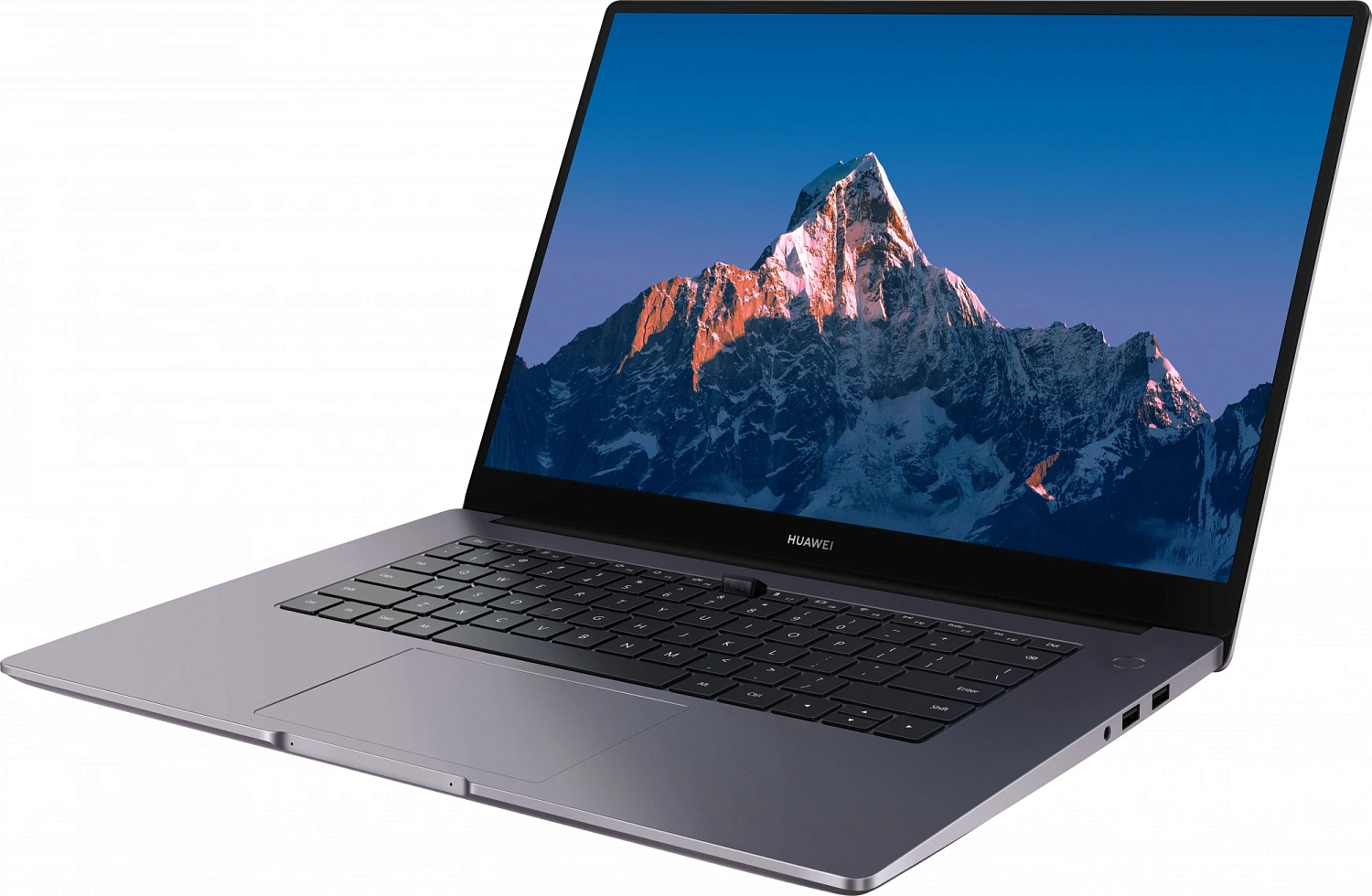 Ноутбук Huawei MateBook B3-520 Core i7 1165G7 16Gb SSD512Gb Intel Iris Xe graphics 15.6" IPS FHD (1920x1080) Windows 10 Professional grey space WiFi BT Cam (53013FCE)