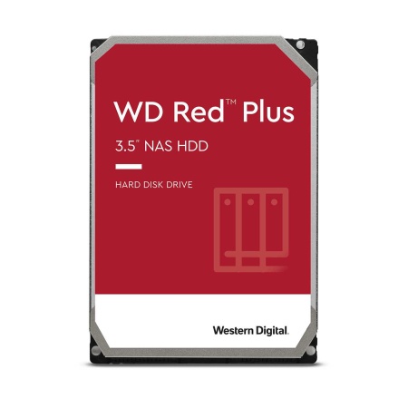 Жесткий диск WD SATA-III 2Tb WD20EFZX NAS Red Plus (5400rpm) 128Mb 3.5"