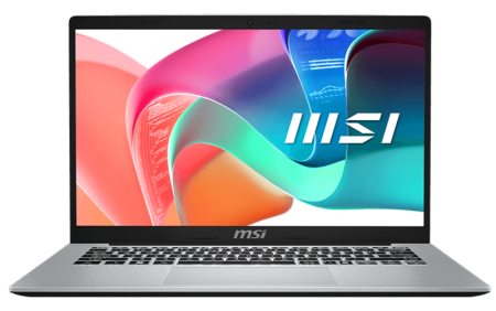 Ноутбук MSI Modern 14 F1MG Core 5 120U 14" FHD (1920*1080),IPS, DDR4 16GB (8GB*2),512GB SSD Intel Graphics,backlight,46.8Wh,1.5kg,2y,Win11Pro,Urban Silver