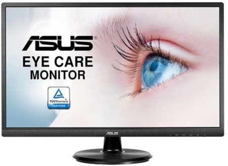 Монитор Asus 23.8" VA249HE черный VA LED 16:9 HDMI матовая 250cd 178гр/178гр 1920x1080 60Hz VGA FHD 3.7кг