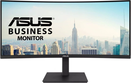 Монитор Asus 34" VA34VCPSN черный VA LED 4ms 21:9 HDMI M/M матовая HAS Piv 3000:1 300cd 178гр/178гр 3440x1440 100Hz DP 2K USB 9.52кг